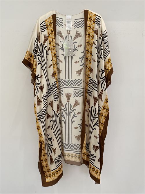 Printed satin dressing gown MAXMARA LEISURE | 2336910438600001